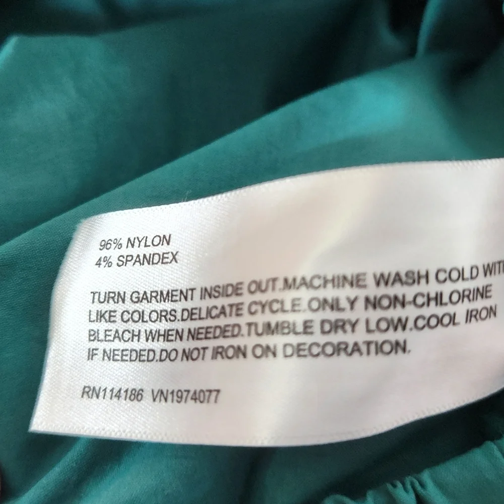 Prince Green Jacket Windbreaker Zip Hooded Cropped Logo - Picture 7 of 13